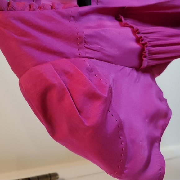 Diane von Furstenberg silk wrap top - Picture 3 of 10